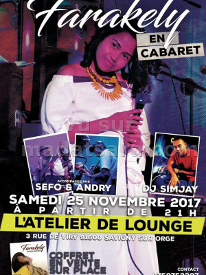 Fara kely‍ en cabaret - Atelier Lounge Club Savigny Sur Orge‍
