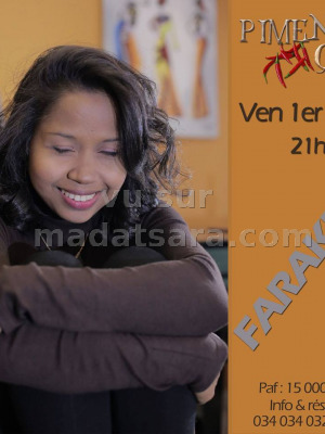 Fara kely‍ en concert au Piment Café Behoririka‍