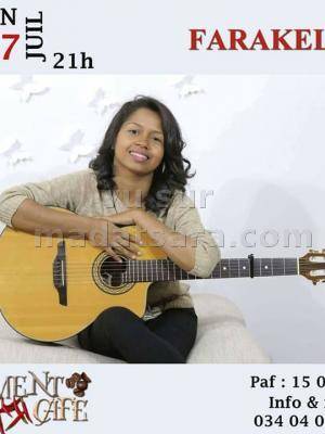 Fara kely en concert Piment Café Behoririka