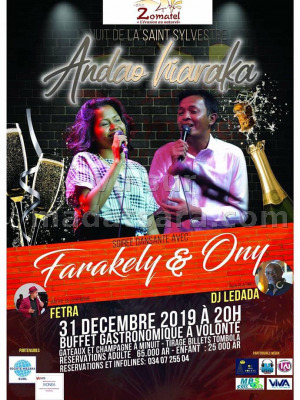Fara kely‍ & Ony Rakotomalala‍ - Zomatel Hotel Fianarantsoa‍