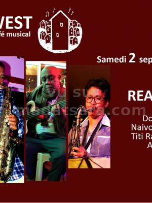 Fara West Faravohitra‍ café musical avec Really Jazz