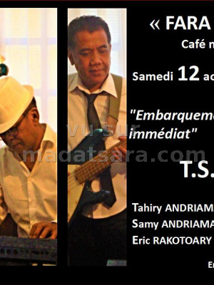 Fara West Faravohitra‍ - café musical  T.S.E Trio