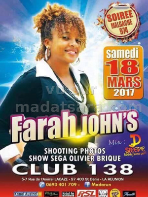 Farah John's‍ en concert au Club 138 - La Réunion‍