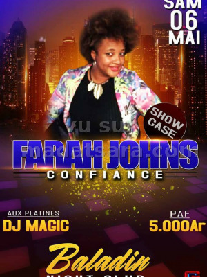 Farah John's‍ en show case au Baladin Sambava‍