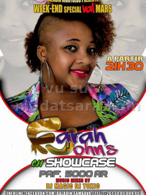 Farah John's‍ en showcase - Baladin Sambava‍
