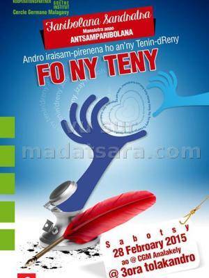 Faribolana sandratra Andro iraisam-pirenena hoan'ny tenin-dreny Fo ny teny CGM Analakely