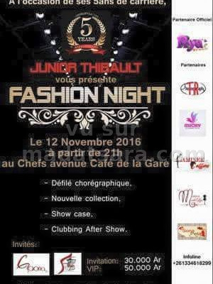 Fashion Night au Café de la Gare Soarano‍