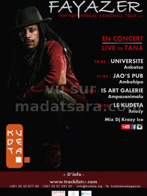 Fayazer en concert live - Kudeta urban Club‍