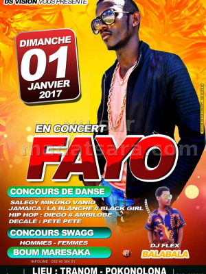 Fayo‍ en concert Tranompokonolona Antsiranana