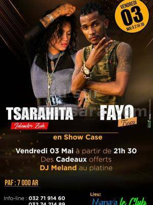 Fayo & Tsarahita en show case Manava