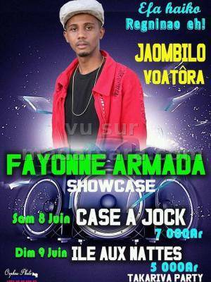 Fayonne Armada showcase Case A Jock Sainte Marie