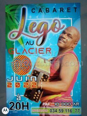 Lego en cabaret au Glacier Analakely