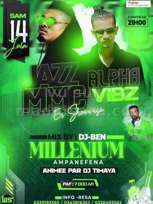 Jazz Mmc - Alpha Vibz - en showcase - Millenium Ampanefena