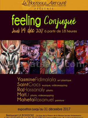 Feeling conjugué - La Boussole Art Café Isoraka‍