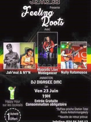 Feeling Roots avec Jah'Mal & Ny'n - Majestic Lion‍ et Nully‍ - Jamaica By Pass‍