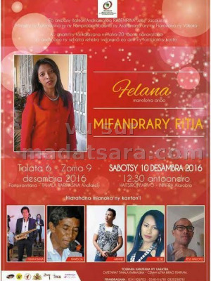 Felana‍ Mifandray fitia - Tahala Rarihasina Analakely‍