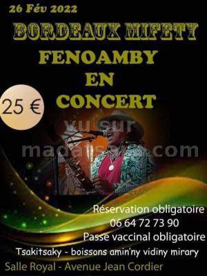Fenoamby en concert Salle Royale Pessac
