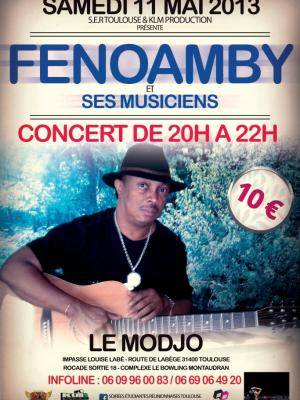 SER Toulouse et KLM Production présentent Fenoamby et ses musiciens.
[videos artiste=&quot;fenoamb