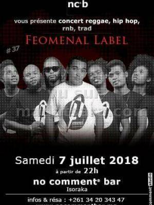 Feomenal Band en concert No Comment Bar Isoraka