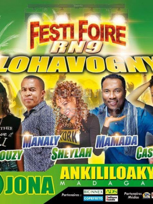 Festi Foire RN9 Lohavogny - Ankililoaky Tuléar avec Berthin‍ , Papouzy‍ , Manaly‍ , Sheylah‍ , Mamada‍ , Cassmiro‍ & Mamaly 2‍