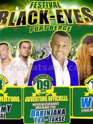 Festival black-eyes 5ème édition Port-Bergé avec Wawa, Barinjaka, Taa Tense, Haramy, Wj Stal