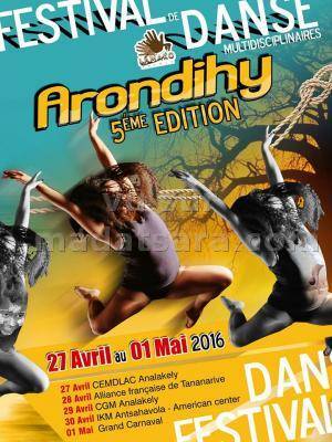 Festival de danse multidisciplinaires Arondihy 5ème édition