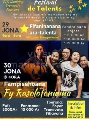 Festival de talents Foyer Tranovato Fitiavana