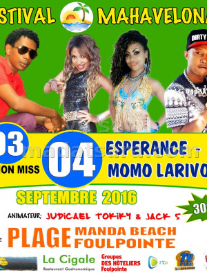 Festival Mahavelona 2ème édition - Plage Manda Beach Foulpointe