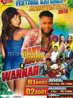 Festival marovantaza 2018 Wanaah & Rady