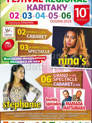 Festival régional Karitaky - 10è édition