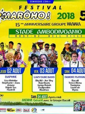 Festival Somarôho 2018 Stade Ambodivoanio Nosy-Be Hell Ville