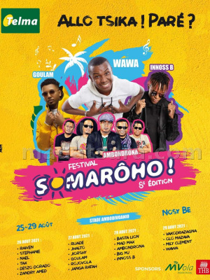 Festival Somaroho 8ème édition 2021 - Stade Ambodivoanio Nosy-Be Hell Ville‍