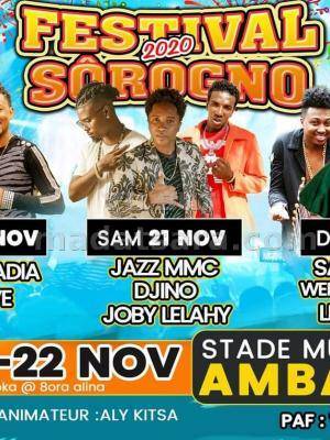 Festival Sorogno 2020 Ambanja Stade Municipal Ambanja