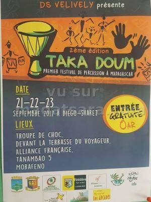 Festival Taka doum 2ème édition à Diégo Suarez