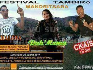 Festival tambiro Mandritsara