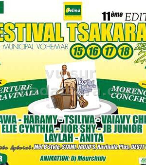 Festival Tsakaraka 11ème édition - Stade municipal Vohémar