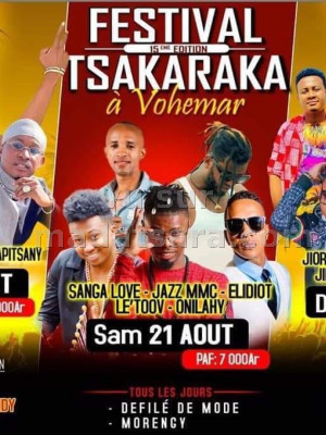 Festival Tsakaraka 15è édition - Vohémar