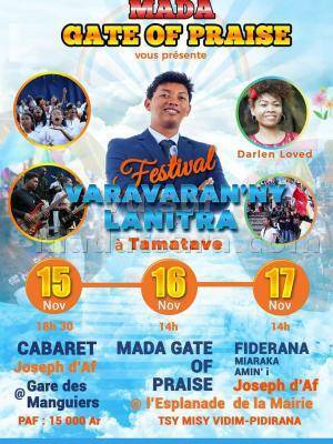 Festival varavaran'ny lanitra Esplanade Mairie Toamasina