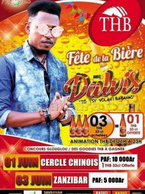 Fête de la bière Discothèque Zanzibar - Cercle Chinois Maroantsetra avec D'Alvis