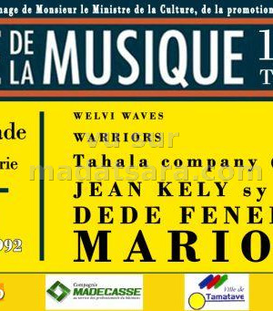Fête de la musique - AF - Alliance Française Toamasina‍ avec Dédé Fénérive‍ , Basth‍ , Jean Kely‍ & Marion‍