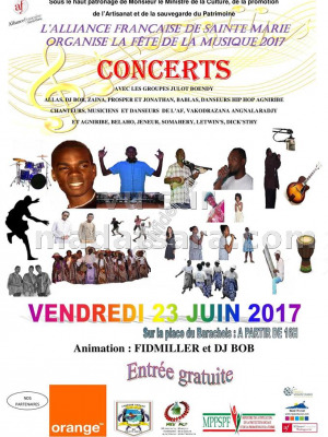Fête de la musique - AF - Sainte-Marie‍ -