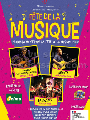 Fête de la musique - AFT - Alliance Française d'Antananarivo‍ Bekoto‍ D'Gary‍