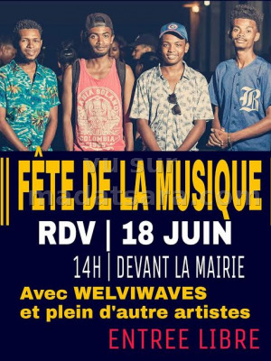 Fête de la musique avec Welvi-Waves‍