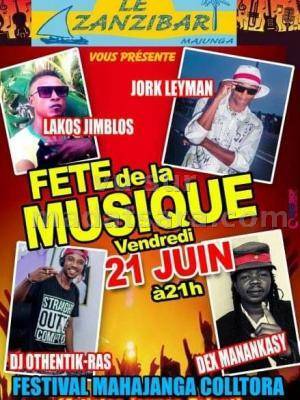 Fête de la musique Discothèque Zanzibar