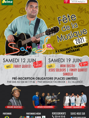 Fête de la musique - Samoela‍ Faniry Quartet‍ Mami Bastah‍