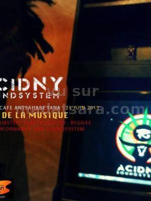 Fête de la musique Acidiny Soundsystem à l'Urban Café