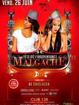 Fête de l'indépendance Malgache au Club 138 La Réunion animée par Dj EricLazer