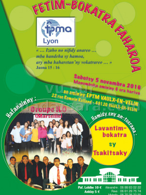 Fetim-bokatra faharoa - Eptm Vaulx-en-velin