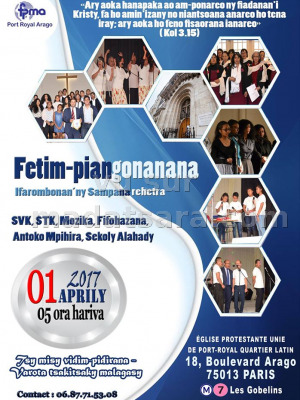 Fetim-piangonana - FPMA Port Royal Arago‍