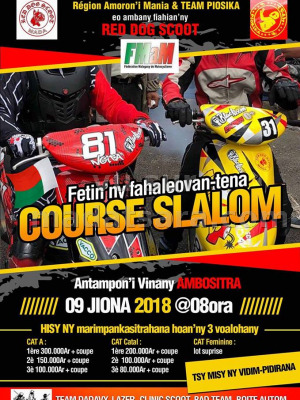 Fetin'ny Fahaleovan-tena Course Slalom - Antampon'i Vinany Ambositra